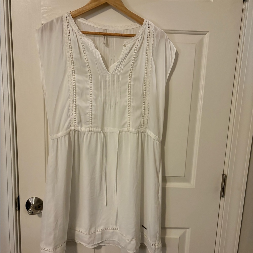 Pepe Jeans Cream Sleeveless Top